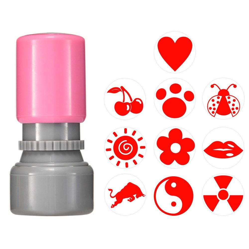 Color Random Quick-dry Golfer Gift Golf Stamp Marker Golf Ball Stamper Golf Accessories Mark Seal