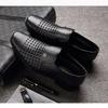 Summer Men's Hollow Leather Shoes Casual Soft Bottom Breathable Sandals Business Leather Shoes Dad Shoes