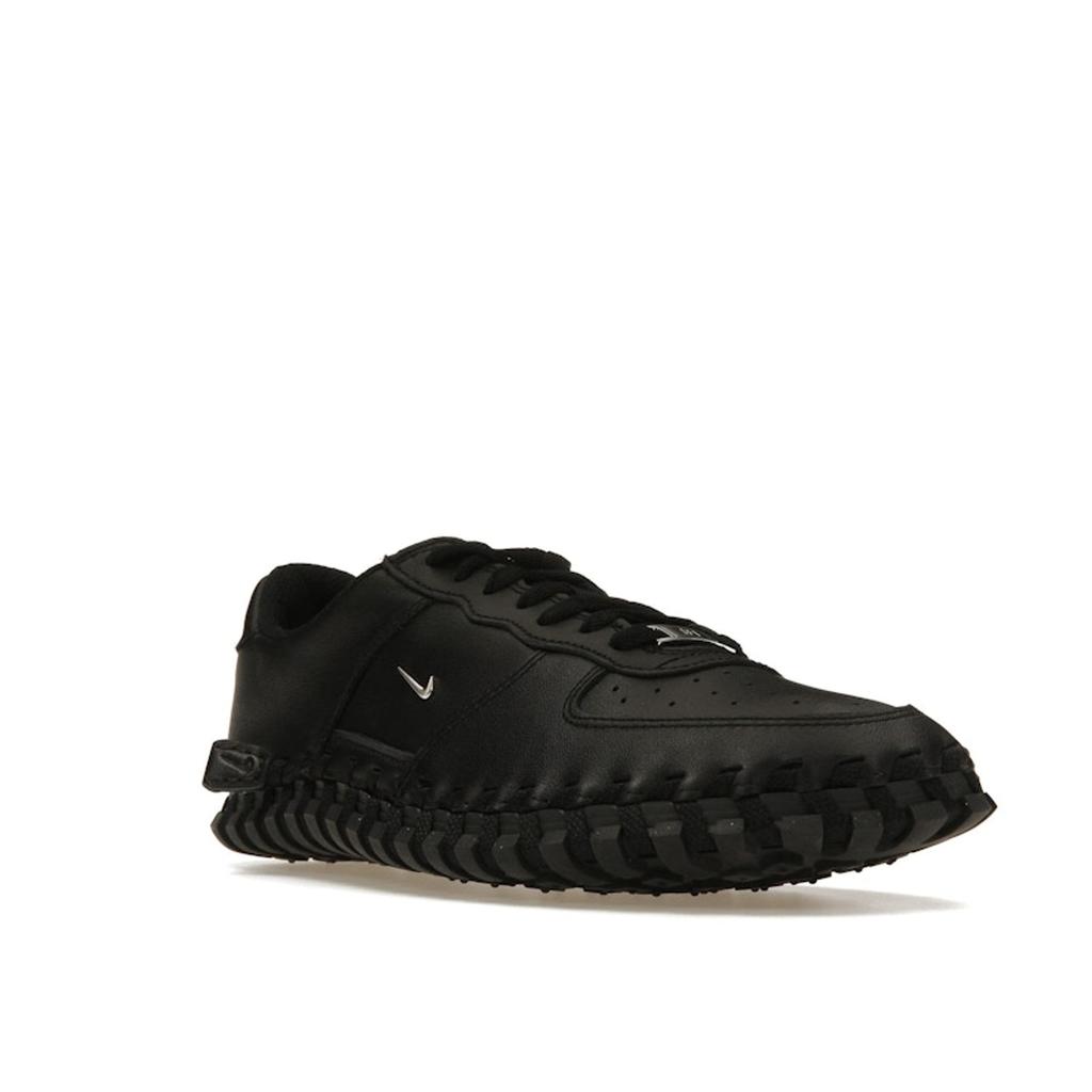 Jacquemus X Nike  J Force 1 Low LX SP Black Women Sneakers Metallic-Silver DR0424-001