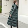 Autumn Winter Thicken Warm Parka Women Casual Solid Color Loose Hooded Coat Jackets Outwear For Female