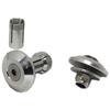 Embouts De Guidon - ZETA - Swivel - 29 Mm - Argenté - 2 Unités