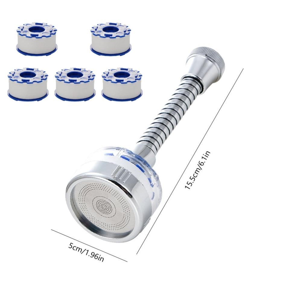 Кухонный смеситель фильтр для воды под давлением фильтр для раковины очиститель воды вращающийся на 360° кран брызгозащищенный аэратор-удлинитель для ванной