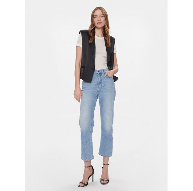 Джинсы Liu Jo UA4156 D4666 синий Boyfriend Fit