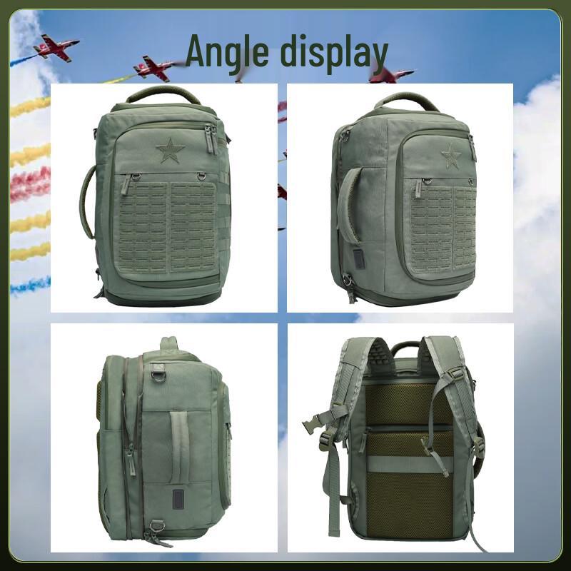 Qishenyi Pilot Camouflage Outdoor Backpack