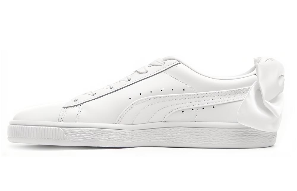 Puma Кроссовки Basket Bow 'Triple White' Женские 367319-01