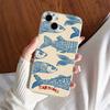Сардины Ретро Арт Морепродукты Для IPhone 17 16 15 14 13 12 Mini 11 Pro Max Прозрачный Чехол