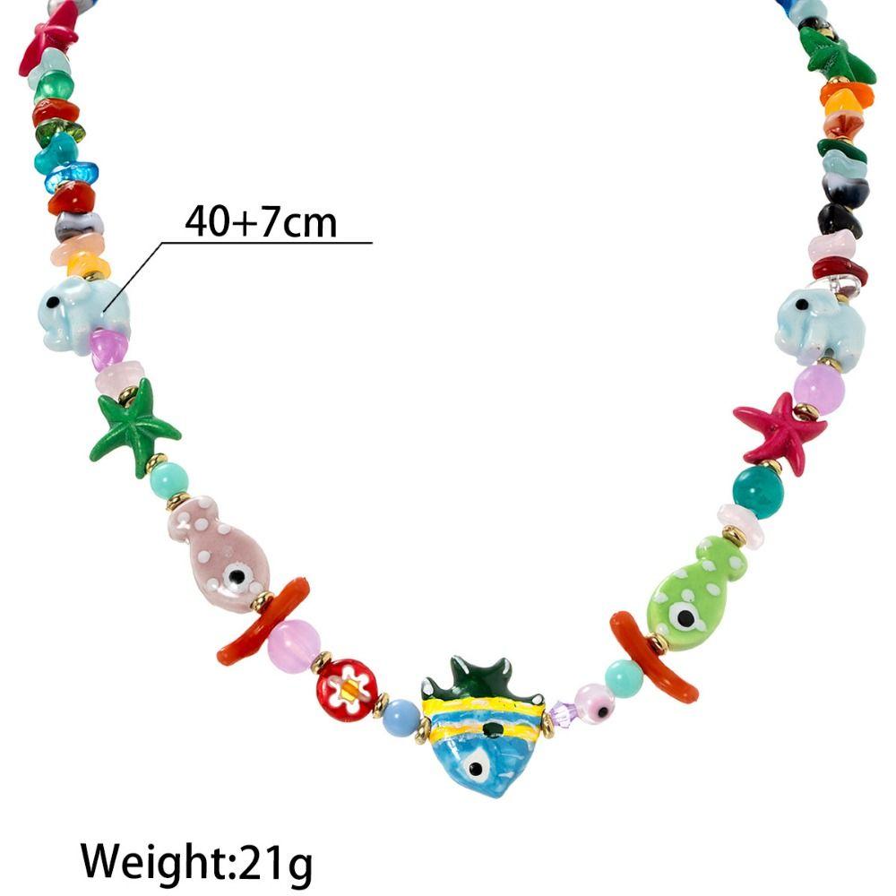 Length Adjustable Pendant Chokers Beach Wind Neck Accessories Fashion Women Necklaces Party