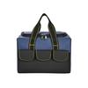 Tool Bag, Tool Storage Bag with Large Opening, for Woodworking, Electrician's Tools, and More, with Reinforced Oxford Cloth Bottom (Blue, 36*21*24cm)