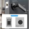 Q50 Bluetooth tuya Door Knobs Fingerprint Lock Handle Door Entrance Passage RFID CardLock With Key Password Lock IP65 waterproof
