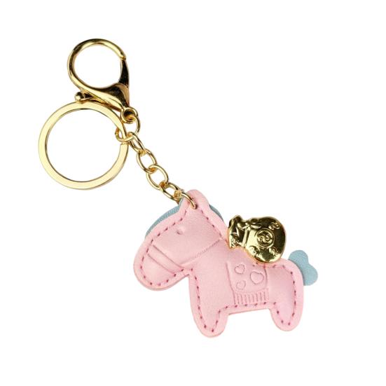 Подвеска-брелок в виде лошади, компактный мини-брелок, ручная работа, шарм в виде лошади из искусственной кожи, аксессуары для сумок, кошельков, рюкзаков