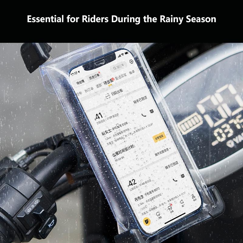 Mobile Phone Waterproof Bag PVC Bag With Touch Screen Floating Diving Swimming Thick Self Sealing Bag Protective Cover Universal 5