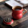 Wanqian Tang High-End Ceramic Tea Mug with Lid