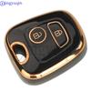 Jingyuqin 2 кнопки ТПУ чехол для ключа автомобиля для Peugeot 106 107 206 207 307 Citroen C1 C2 C3 C4 XSARA PICASSO Toyota AYGO Защитник