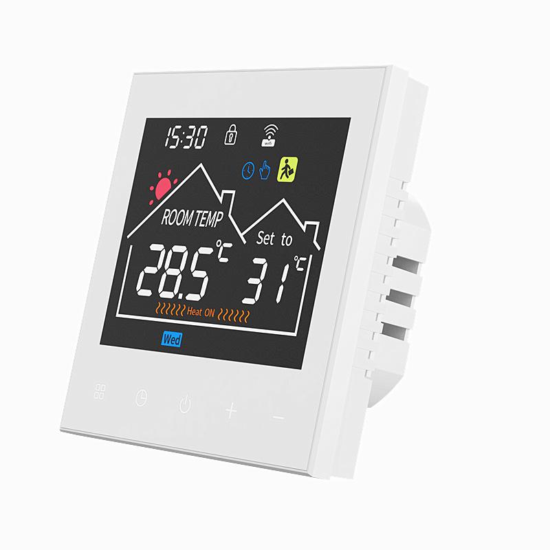 Tuya Smart WIFI Контроллер температуры AC90~240В 3А/16А для электрического подогрева пола/воды/газового котла Термостат