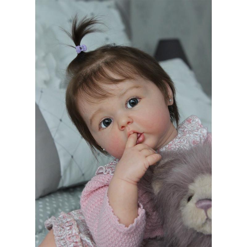 50/60 см 3D краска кожа с венами силиконовая кукла реборн игрушка для девочек ручная работа принцесса для малышей Bebe Artist Collection