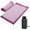 Acupressure Mat Massage Mat and Pillow Set Yoga Mat Acupuncture Cushions Applicator Kuznetsov Relieve Back, Neck