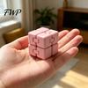 Eco-friendly Fidget Toy 3D Printed Infinity Cube Articulated Stress Relief Desk Anxiety Multi-Sided Weighted Pocket Sensory for Portable