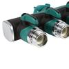 4 Way Water Tap Converter Connector Splitter Hose Pipe Adapter Garden Irrigation Watering
