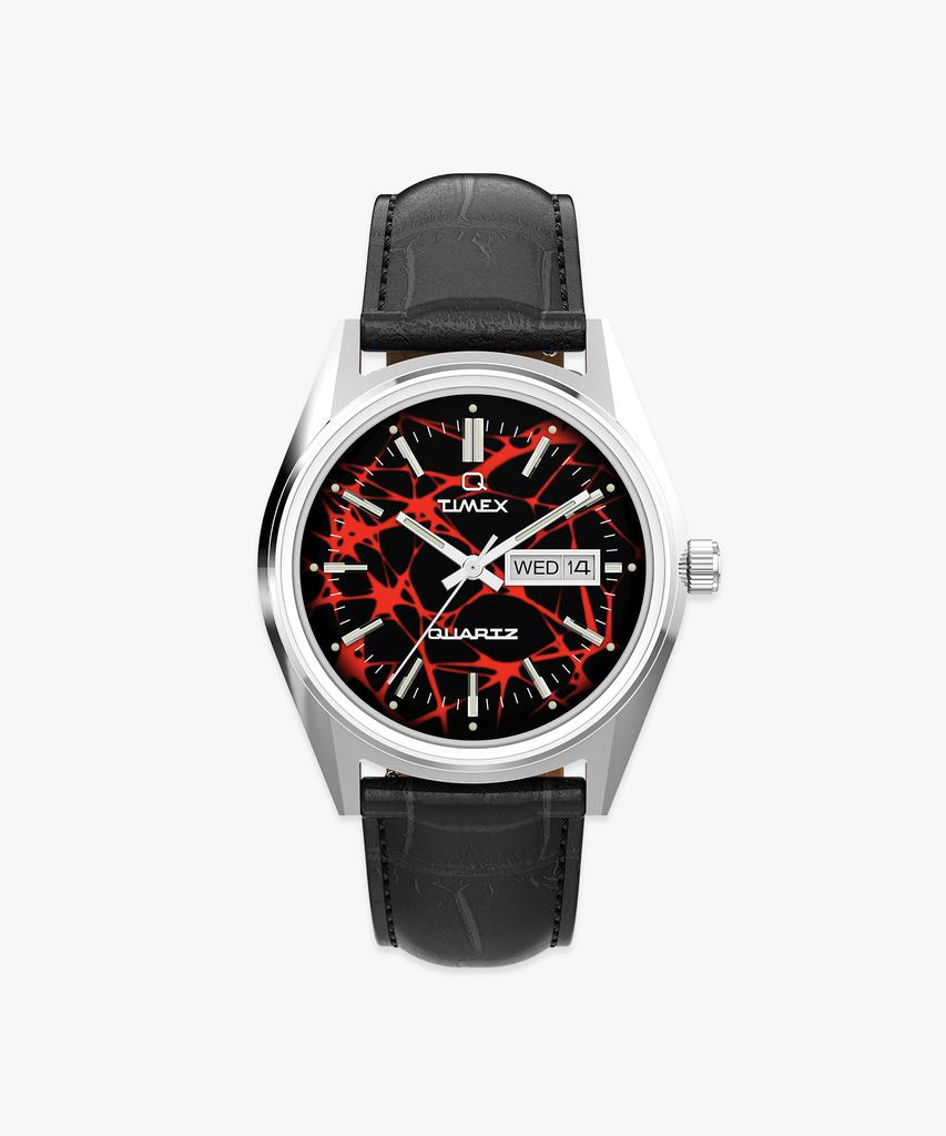 Taimaegseu Q Timex Red Vega Reissue Quartz Watch 38Mm