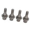 17mm Hex Wheel Lug Bolts Replacement High Strength Steel Studs for Peugeot 206 207