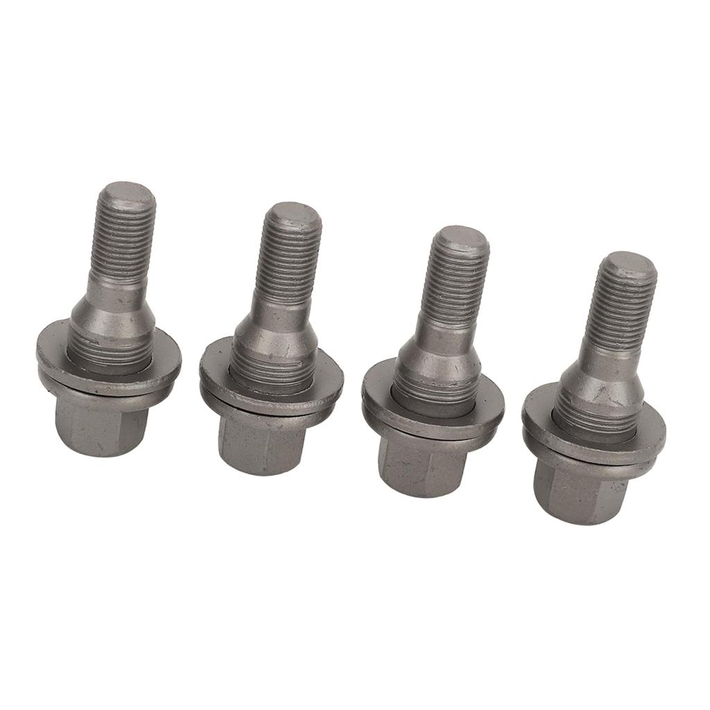 4pcs 17mm Hex Wheel Lug Bolts 003549817 Tire Nuts Studs for Peugeot 206 207 208 308 407, Multi-Functional Home Accessories