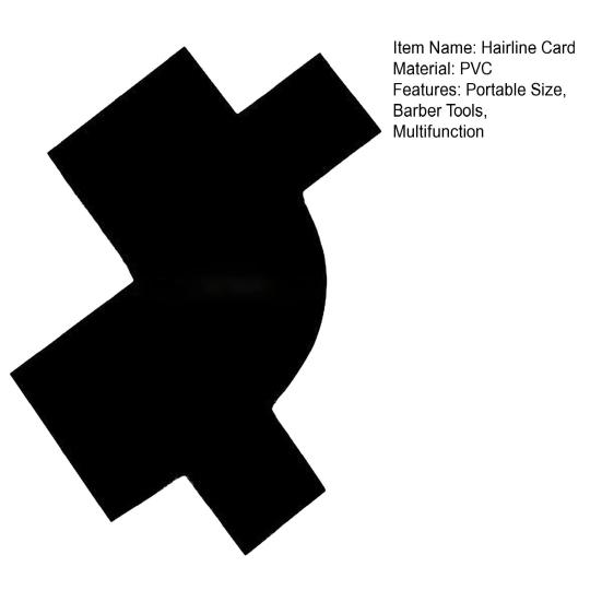 Карта для улучшения линии волос, инструмент для формирования состава бороды, мужской парикмахер, руководство по линии роста волос, укладка волос для бороды, обрезка окантовки, шаблон для формирования окантовки