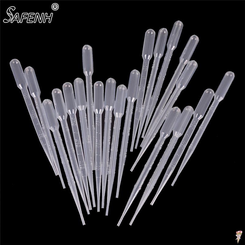 4/20pcs Disposable Plastic Squeeze Transfer Pipettes Dropper For Silicone Mold UV Epoxy Resin Jewelry Making 3ML
