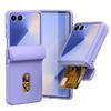 Чехол-кошелек с держателем для карт и защитой шарнира Для Samsung Galaxy Z Flip 8 7 6 5 4 3 Flip7 Flip6 Flip5 Flip4 Flip8 Чехол для телефона