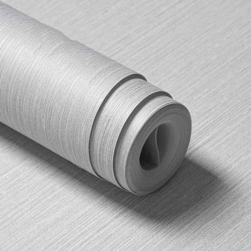 Однотонные Простые Современные Металлические Обои в Рулоне Текстурированные Обои для Спальни Гостиной Магазина Одежды Домашний Декор