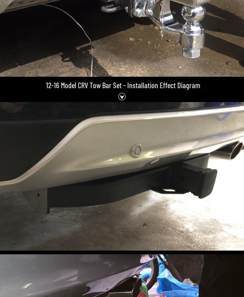 Заднее фаркопное устройство и съемный крюк Honda CRV для модифицированных прицепов