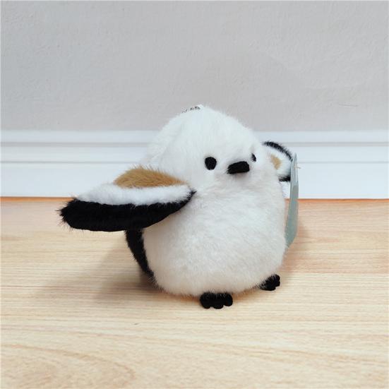 Милый плюшевый кулон в виде птицы, мягкая плюшевая игрушка, попугай, кряква, утка, брелок, плюшевый аксессуар для рюкзака, подарок для детей, любителей птиц