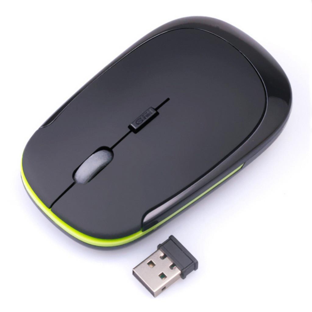 Беспроводная Оптическая Мышь Тонкий Эргономичный Дизайн Портативный USB-Приемник Совместима с Ноутбуком Настольным ПК Macbook