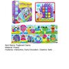 Color Matching Mosaic Pegboard Game Set Button Art Toys for Toddlers Sensory Early Learning Educational Puzzle Toy for Kids Ages 3+