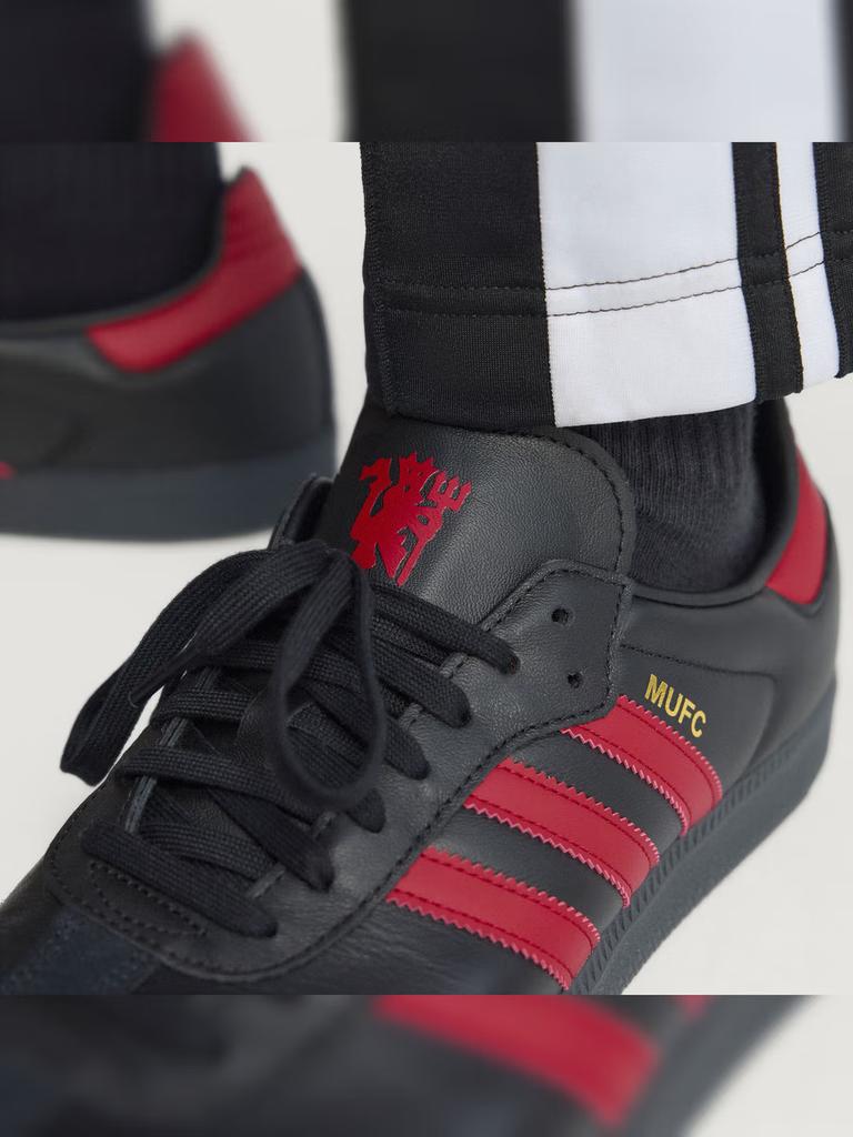 Adidas SAMBA Лицензированные Повседневные Футбольные Бутсы Манчестер Юнайтед - Adidas JQ4036