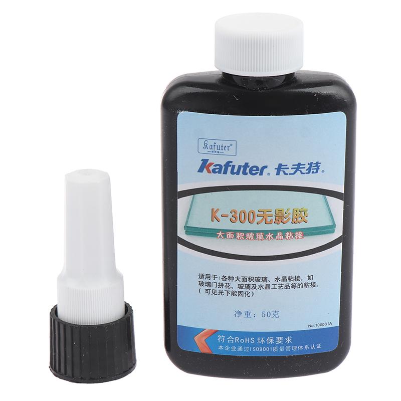 50Ml Uv Glue Curing Adhesive K-300 Transparent  Glass Adhesive Gule