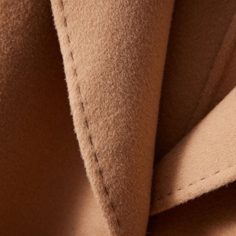 Женское пальто из 100% шерсти TIDENOVEL Осеннее шерстяное длинное пальто Ручной работы Пальто-бушлат Зимняя теплая шерстяная длинная куртка Кашемировое пальто