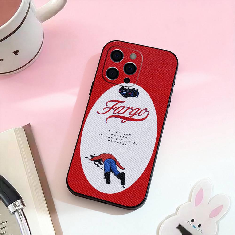 Классика ТВ F-Фарго Чехол для телефона Силиконовый Мягкий Для IPhone 17,16,15,14,13,12,11,XS,Plus Pro Max