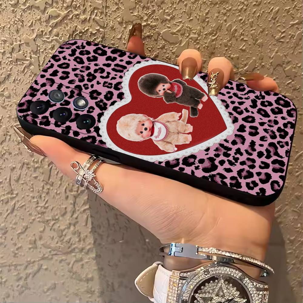 Cute M-monchhichis-s Phone Case for Samsung Galaxy A20,21s,22,31,32,52,71,80,A91,5G Colorful Cover Smartphone Pretty