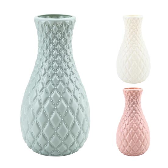 Ваза для цветов. Изысканная керамическая центральная часть. Портативная ваза в скандинавском стиле для дома.