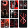 Anime Berserk Guts Phone Case For Huawei Honor 60 50 SE 30S Mate 30 20 10 Lite 40 Nova 9 8 Pro Y60 8i 7i 7SE 5T Premium Cover