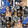 Чехол для телефона Samsung Galaxy S25 S24 S23 iPhone 16 15 Xiaomi Redmi Note 14 13 12 16E X 11 Pro Max OPPO Moto 14C 13C Huawei Wild And Free Horse Cover