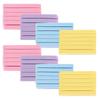 Compressed Facial Sponge for Makeup 144Pcs Assorted Color Cleansing Pads