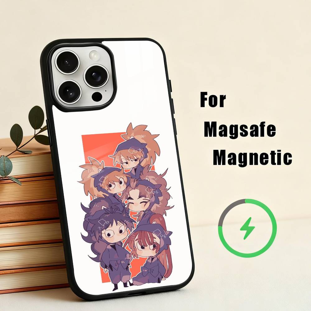 Anime Nintama Rantaro Phone Case For iPhone17,16,15,14,13,12,11 Plus,Pro Max Magnetic For Magsafe Wireless Charging