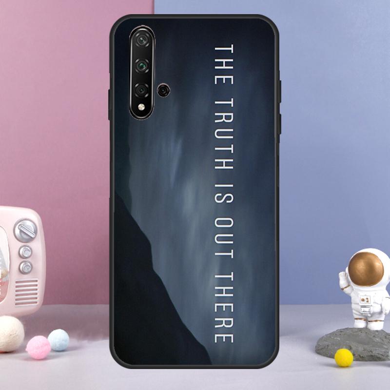 Секретные материалы Я хочу верить Для Huawei Nova Y60 Y61 Y70 Y72 Y73 Y90 Y91 9 10 SE 7i 8i 11i 12i P30 P40 Lite P60 Pro Чехол