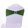 10Pcs Creative Elegant Chair Bowknot Ribbon Decors Back Cover High Elastic Chair Sash Bow Vintage Modern Back Tie Sashes Home