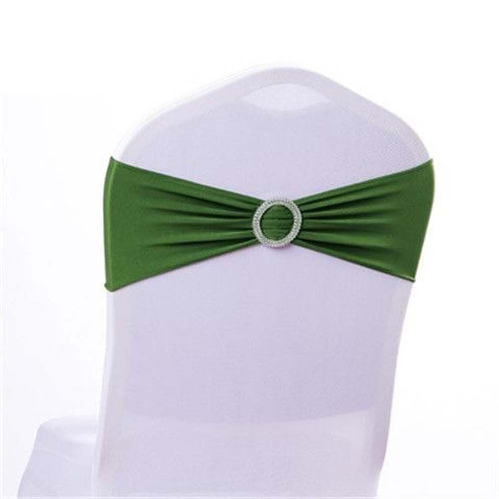 10Pcs Creative Elegant Chair Bowknot Ribbon Decors Back Cover High Elastic Chair Sash Bow Vintage Modern Back Tie Sashes Home