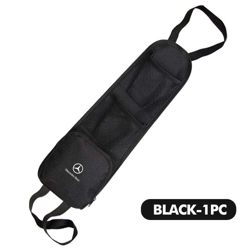 Car Seat Side Storage Bag Phone Holder Drink Bottle Bracket For Mercedes Benz W202 W212 W126 W140 W168 W177 CLS GLE GLC GLS CLA