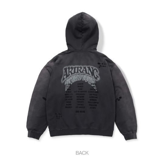 Предзаказ Официальная толстовка на молнии BTS World Tour ARIRANG MD