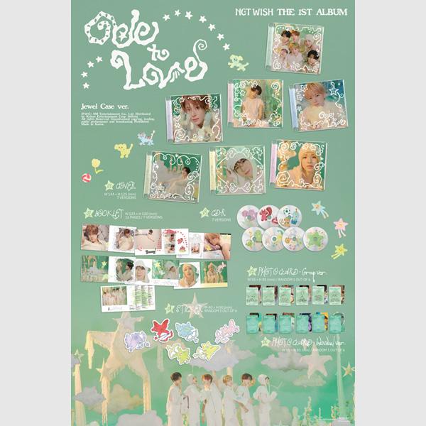 NCT WISH 1-й альбом [Ода любви] (Jewel Case Ver.)