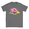 Kirbys Air Riders T Shirts for Men 100 Cotton Funny TShirt Crew Neck  Tee Shirt Short Sleeve Clothing Big Size